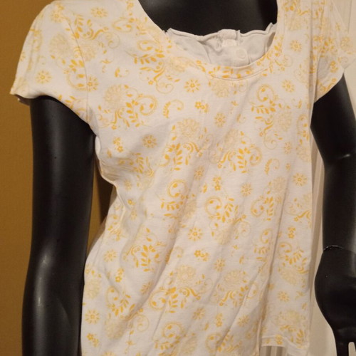 B.p.c. Casual Bonprix Collection Y2K Floral T-Shirt New, UK 18/20, Cotton