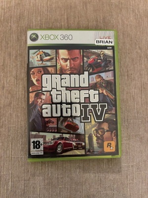 Grand Theft Auto Xbox 360 used English version with map