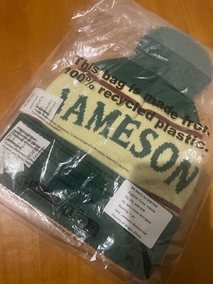 Σκούφος Jameson καινούργιος σε συσκευασία, μπεζ και πράσινος