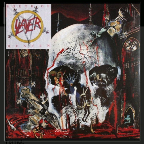Slayer – South Of Heaven vinyl lp album original greek press 1988
