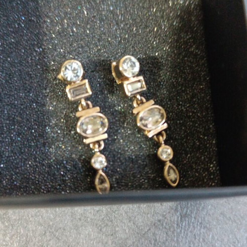 Earrings new gold and silver