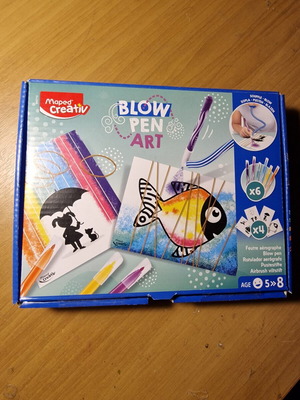 Maped children's airbrush set used