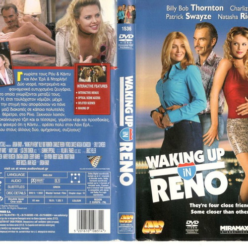 Waking Up in Reno DVD used, comedy romantic