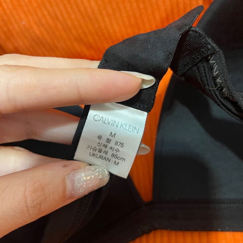 Calvin Klein bra used, size M, black