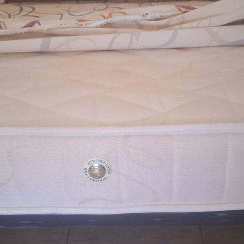 Double Sofa Bed used, opens from below to two beds