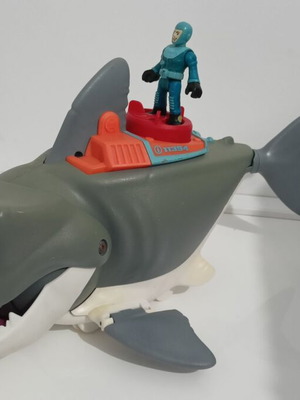 Fisher Price shark with diver used