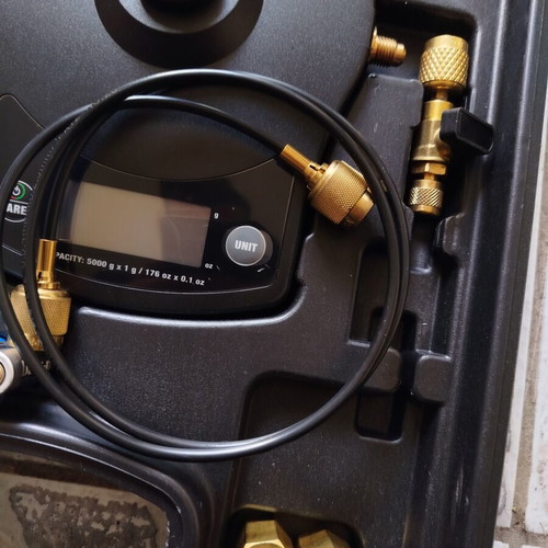 Master Cool scale for flammable refrigerants new with accessories