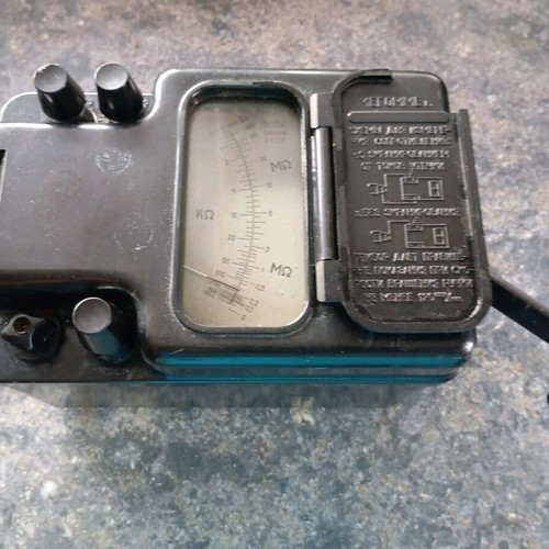 Megaohmmeter M1101 used, made in 1959 USSR