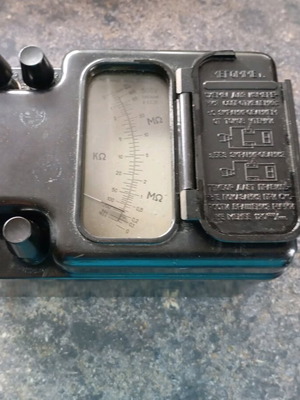 Megaohmmeter M1101 used, made in 1959 USSR