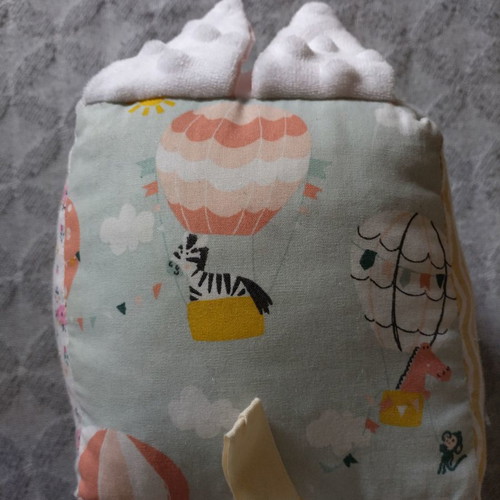 Activity cube handmade new with rattle