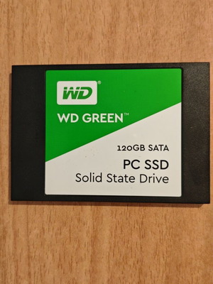 WD Green 120GB SSD like new, PC SATA3 2.5