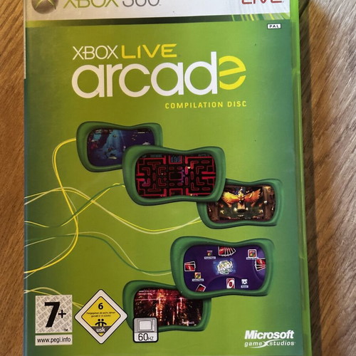 Xbox Live Arcade Compilation disc like new, Xbox 360
