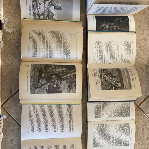 Collection of 6 used I. Vern books