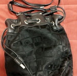 Kem crossbody bag used in black color with logo