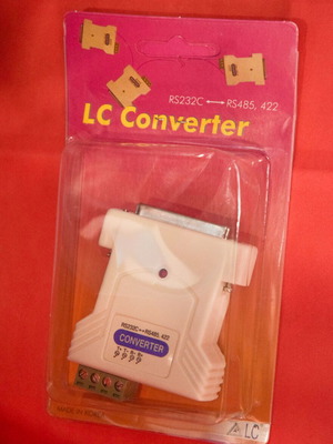 LC Converter Rs232 serial to Rs485/rs422 new, sealed