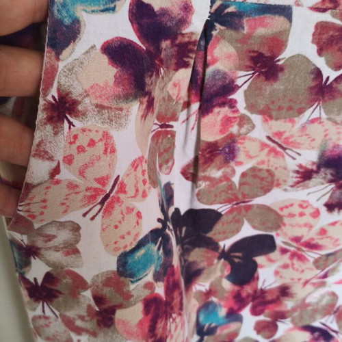 Peacocks sleeveless summer dress, butterfly print, sizes L-XL