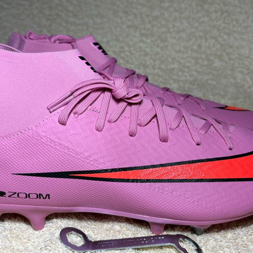 Nike Zoom Superfly 10 Academy SG-Pro Pink “Magic Flamingo” Football Boots – Brand New