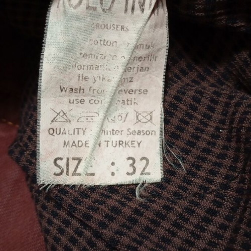 Men's burgundy jeans like new, size 32