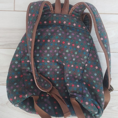 Backpack bag Accessorize like new, gray, 35x26x16cm