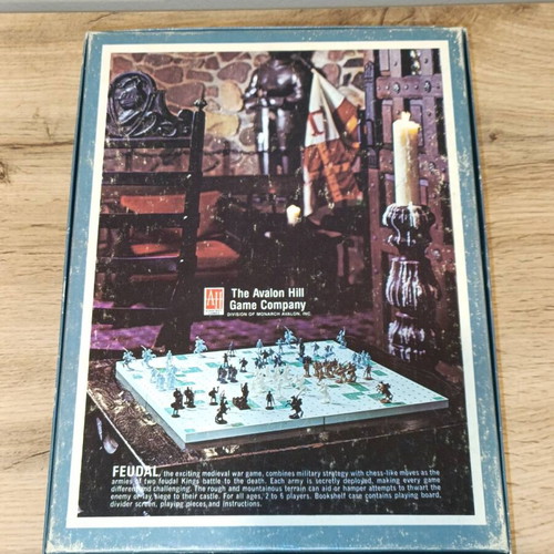 Feudal board game used, strategy