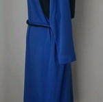 Vintage dress used, blue, size 40, 1980s