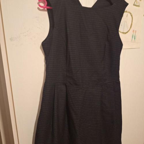 Helmi checked dress size Large like new