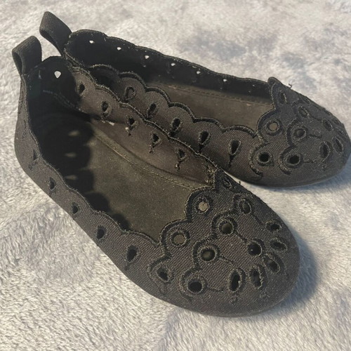 Children's ballet flats used size 24 black