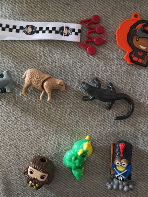 Various figures like new, all together
