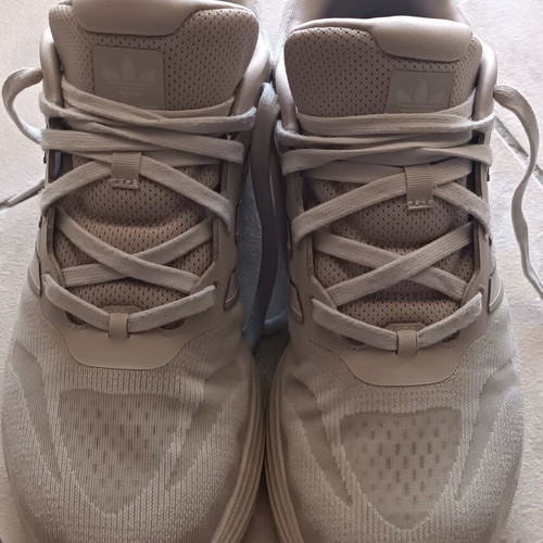Adidas beige athletic shoes size 46