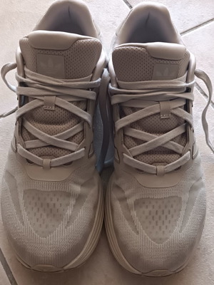 Adidas beige athletic shoes size 46