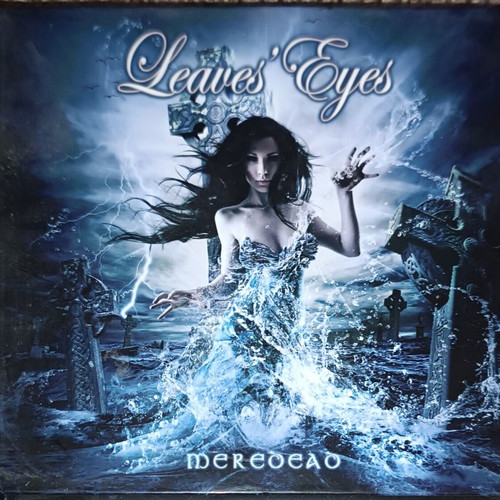 Leaves' Eyes Meredead CD+DVD like new, symphonic folk metal
