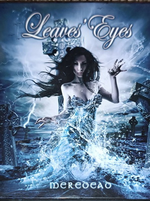 Leaves' Eyes Meredead CD+DVD like new, symphonic folk metal