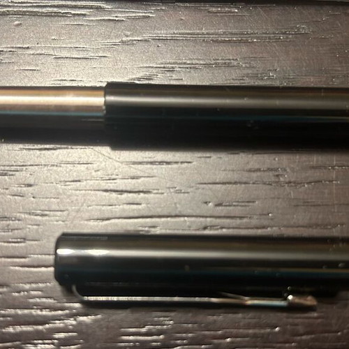 Parker pen new, black with silver metal details