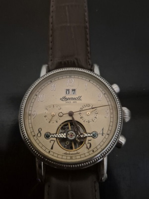 Ingersoll Richmond Limited Edition IN1800 automatic men's watch used, brown leather
