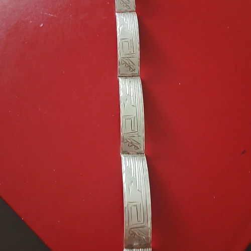 Mexican handmade bracelet, 25 grams, 18.5 cm