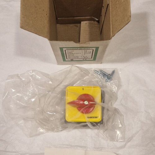 Salzer TP16 Rotary Panel Switch 16A 2 Positions New 2pcs