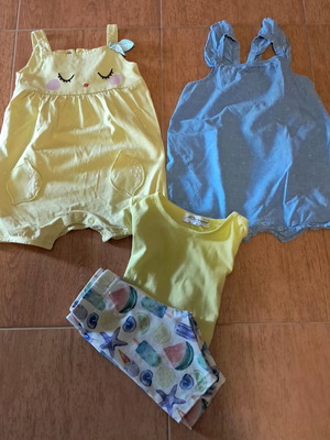 Baby clothing set 12 months like new summer