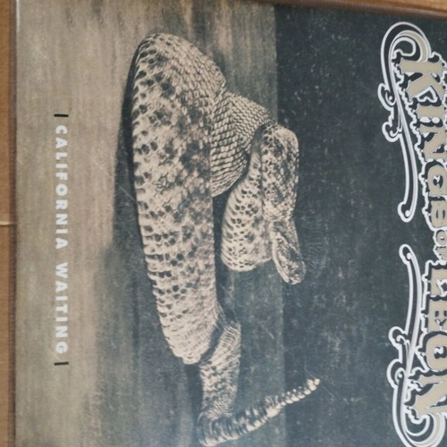 Kings of Leon California Waiting 10" single new, limited edition clear vinyl