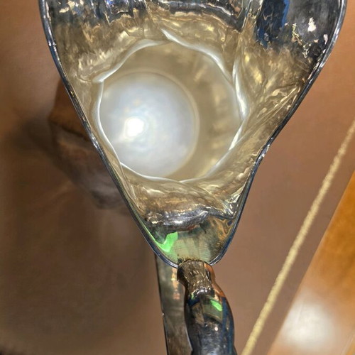 Italian Silver Pitcher 731.7gr like new, handmade by Cosi