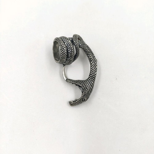 Alchemy Gothic ring used, silver, size 19.5 mm