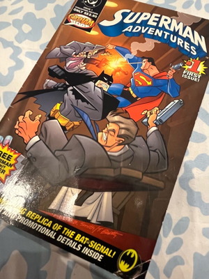 Superman Adventures Singapore Edition comic used 2002