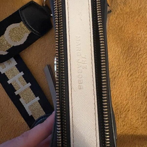 Marc Jacobs crossbody bag new, beige and gold