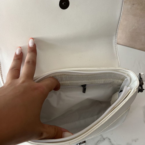Nolah white handbag