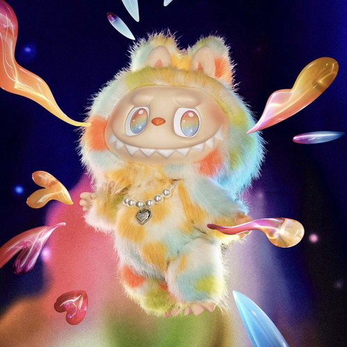 The Monsters Big into Energy Series-ROCK Vinyl Plush Doll new