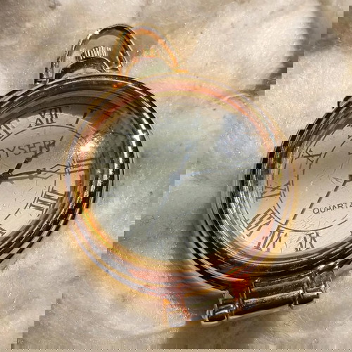 BYSER Ρολόι Τσέπης Quartz σαν καινούργιο, χρυσό