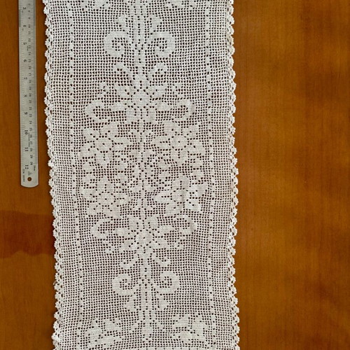 Handmade small doilies set of 9 like new
