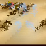  5 Φιγούρες Πολεμιστές Μεσαιωνα