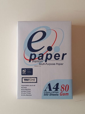 E-paper Premium A4 printing paper 500 sheets new