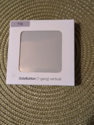 Ajax SideButton 1-gang κάθετος χρώμα Fog καινούργιο