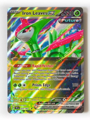 Iron Leaves ex 025 κάρτα συλλεκτική pokemon καινούργια